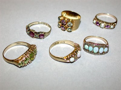 Lot 146 - Group of Assorted Yellow Gold Rings
