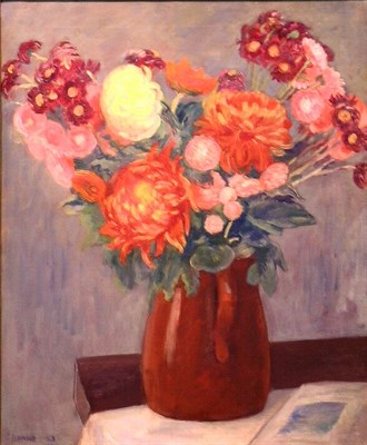 Lot 296 - Samuel Halpert 1884-1930 THE BROWN JUG WITH...