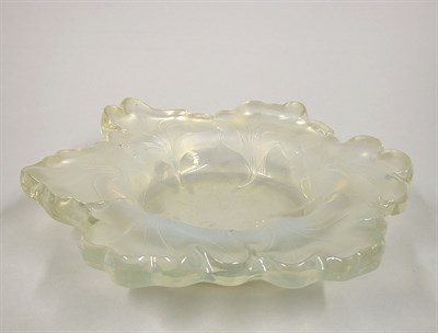 Lot 794 - Lalique Capucines Bowl Height 2 3/4 inches,...