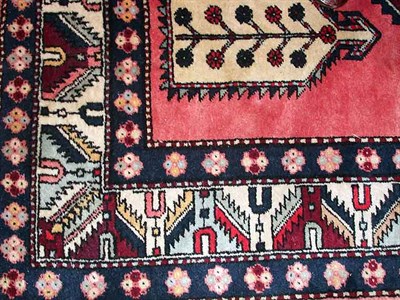 Lot 549 - Samarkand Rug East Turkestan, mid 20th century...