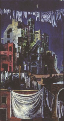 Lot 81 - Eugene Berman American, 1889-1972 STAIRS AND...