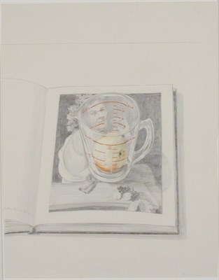 Lot 32 - Paul Wonner American, b.1920 BOOK, BEAKER AND...