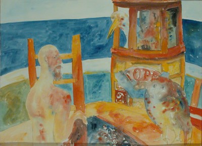 Lot 22 - John Bellany British, b.1942 THE VOYAGERS...