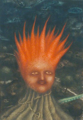 Lot 23 - Erich Brauer Austrian, b.1929 FIERY THOUGHTS...