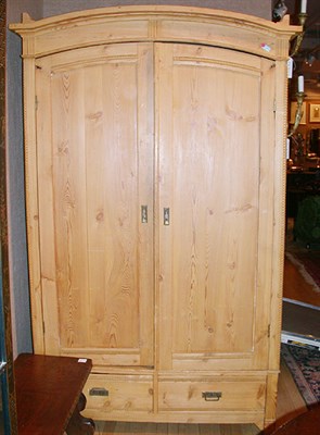 Lot 386 - Country Pine Armoire