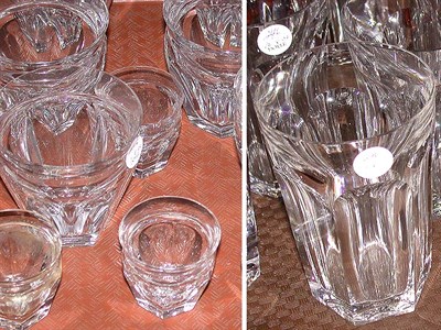 Lot 246 - Group of Baccarat Glass Barware Approximately...