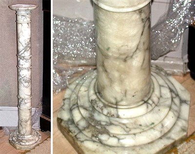 Lot 292 - Alabaster Pedestal