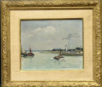 Lot 15 - Jacques Bouyssou French, 1926-1997 HONFLEUR...