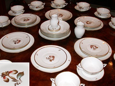 Lot 356 - Royal Copenhagen Gilt Decorated Porcelain...