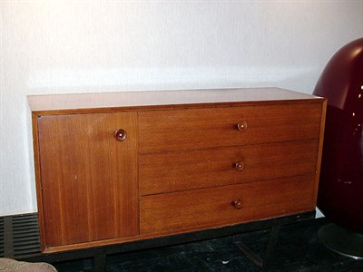 Lot 135 - Walnut Cabinet on Stand Designed by George...