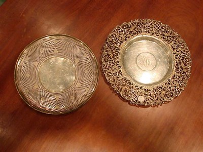 Lot 323 - Group of Seven Sterling Silver Bowls and Trays...