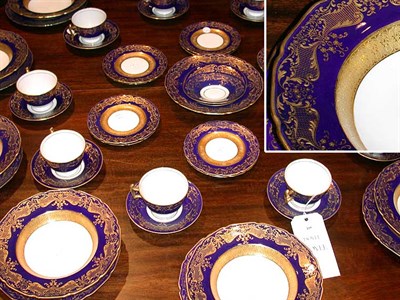 Lot 459 - Royal Doulton Gilt Decorated Porcelain Dinner...