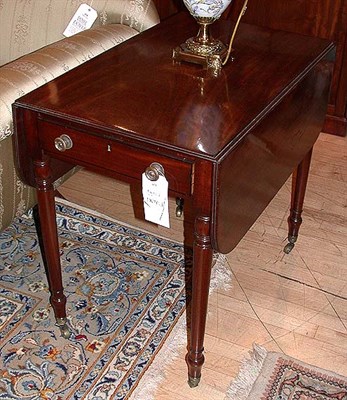 Lot 473 - Late Regency Mahogany Pembroke Table