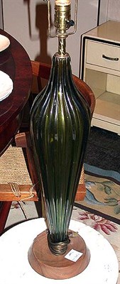 Lot 189 - Two Glass Lamps