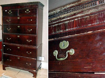 Lot 513 - Provincial Georgian Style Mahogany and Oak...