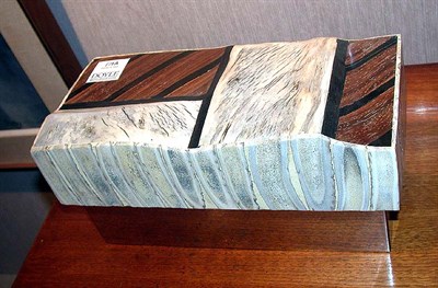 Lot 179A - Wood, Antler and Metal Box
