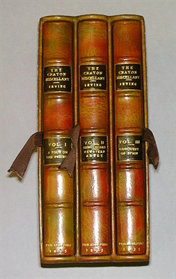 Lot 153 - IRVING, WASHINGTON The Crayon Miscellany. Nos....