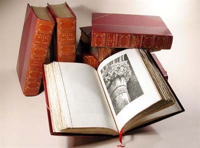 Lot 164 - RUSKIN, JOHN Works. Edited by S. T. Cook and...
