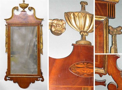 Lot 273 - Federal Inlaid Mahogany and Parcel Gilt...