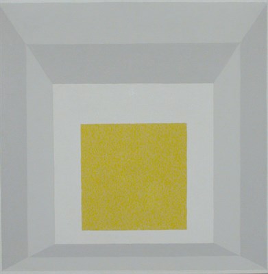 Lot 47 - Josef Albers American, 1888-1976 HOMAGE TO THE...