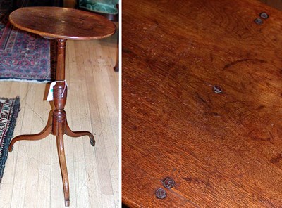 Lot 172 - Federal Mahogany Candlestand Massachusetts,...