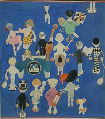 Lot 317 - John Held, Jr. 1889-1958 MAKING THE SCENE,...
