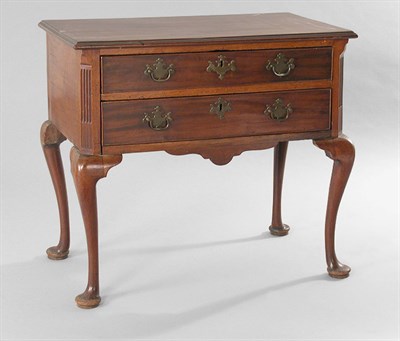 Lot 193 - Queen Anne Mahogany Dressing Table...