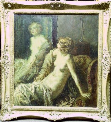 Lot 41 - Lajos (Louis) Mark Hungarian, 1867-1940 DRAPED...