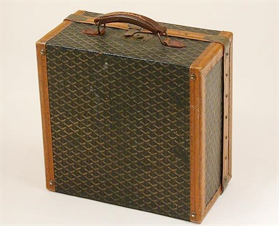 Lot 998 - Goyard Suitcase