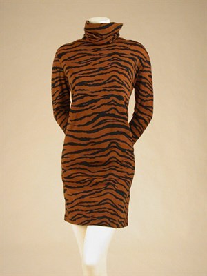 Lot 516 - Rudi Gernreich Lycra Animal Print Minidress