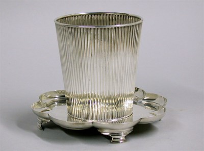 Lot 310 - Two English Silver Articles Including a Salver...