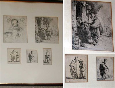 Lot 49 - Rembrandt van Rijn BEGGAR MAN AND WOMAN...