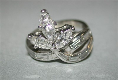 Lot 362 - Diamond Cluster Ring