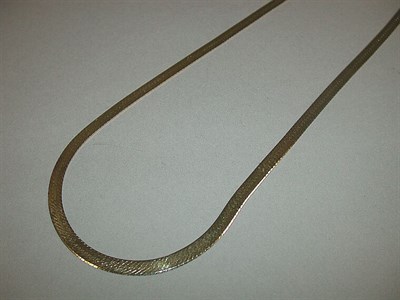 Lot 159 - Long Gold Chain Necklace
