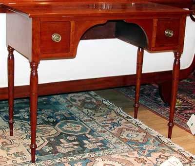 Lot 206 - Federal Cherry Serving Table Early 19th...