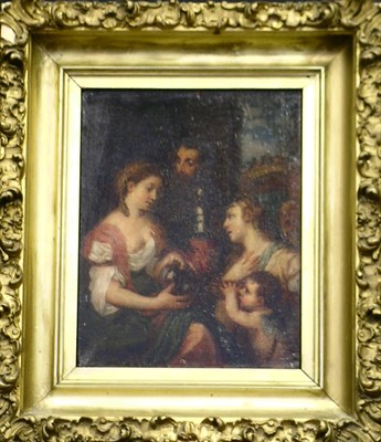 Lot 105 - After Titian ALLEGORY OF ALFONSO D'AVALOS Oil...