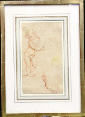Lot 31 - Italian School 18th Century STUDY OF A PUTTO...