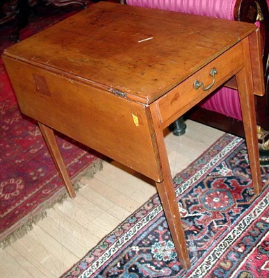 Lot 278 - Federal Cherry Pembroke Table Early 19th...