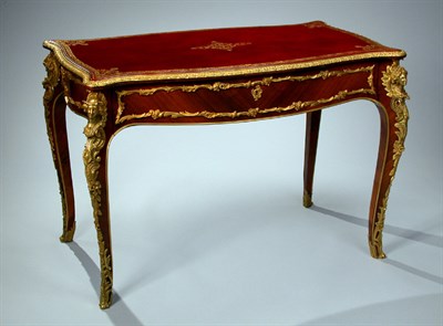 Lot 232 - Louis XV Style Gilt-Bronze Mounted Tulipwood...