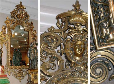 Lot 389 - Louis XVI Style Carved Gilt-Wood and Gesso...