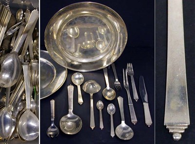 Lot 423 - Georg Jensen Sterling Silver Flatware Service...