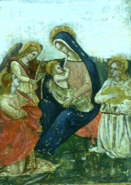 Lot 89 - Paduan School 14th Century MADONNA AND CHILD...