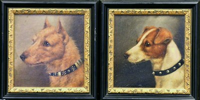 Lot 185 - Edward Aistrop British, fl.1890s HEAD OF A...