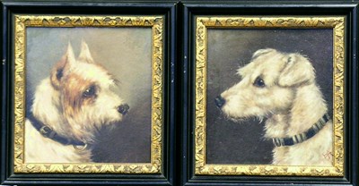 Lot 186 - Edward Aistrop British, fl.1890s HEAD OF A...