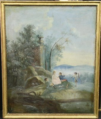 Lot 110 - Continental School 19th Century YOUNG HUNTERS...