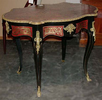 Lot 165 - Napoleon III Boulle and Ebonized Mahogany...