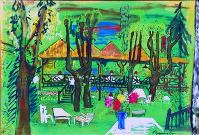 Lot 312 - Ludwig Bemelmans 1898-1962 RESTAURANT CABASSUD...