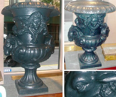 Lot 532 - Pair of Monumental Neoclassical Style Cast...