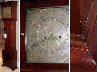 Lot 303 - Georgian Style Mahogany Tall Case Clock