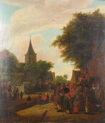 Lot 88 - Follower of Joost Cornelis Droochsloot VILLAGE...